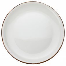 Тарелка круглая 21 см, цвет белый (Gleam), серия «Harmony»