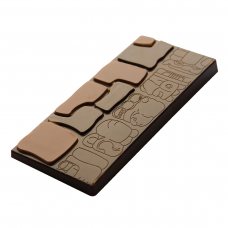 Форма для шоколадной плитки «Майя» 118х50х9 мм, 3х2 шт., 50 г
