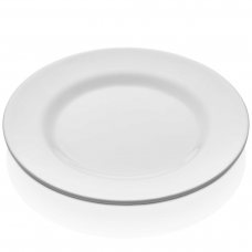 Тарелка белая d21 см