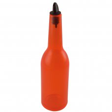 Бутылка для флейринга 750 мл, оранжевый цвет fluo