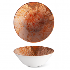 Салатник круглый 20 см серия «Optimo» декор «Marble» OPT1420-T0010