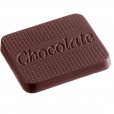 Форма для шоколада Chocolate 38x32x5 мм, 21 шт.x7 г