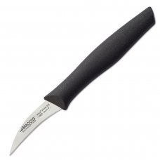 Нож для чистки изогнутый 60 мм черный серия «Nova» 188300