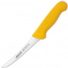 Нож отделочный 140 мм серия «2900» желтый.