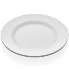 Тарелка белая d25 см