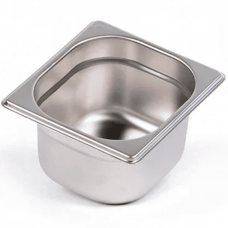Гастроемкость без ручек 1/6, 176х162 мм h 200 мм, 3,4 л серия «FOOD line»