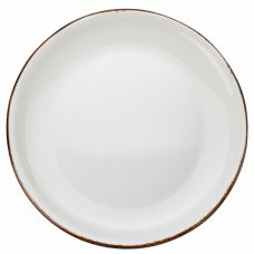 Тарілка кругла 23 см, колір білий (Gleam), серія «Harmony» HA-GL-ZT-23-DZ