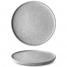 Тарелка d 20 см, цвет светло-серый, серия «Granit» (без глазирования)