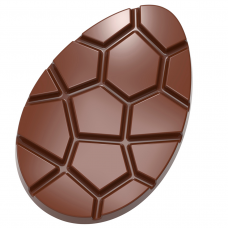 Форма для шоколадной плитки «Пасхальное яйцо» 140х92 мм h 10 мм, 1х2 шт./100 г