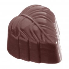 Форма для шоколада «Листок» 37x31x16 мм, 21шт.x14 г