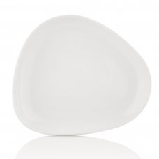 Тарелка 26х22,5 см, цвет белый, серия «Island»