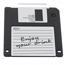 Костер «Floppy Disk» 10x10 см, каучук