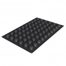 Форма силиконовая 600x400 мм, полусфера d 42 h 22 см, 20 mlx60 tot. 1200 ml SQ075/YL