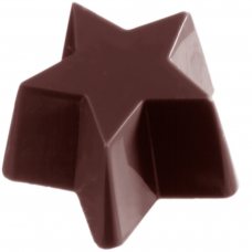 Форма для шоколада «звезда» 45х45 мм h25 мм, 1х14 шт./24 г