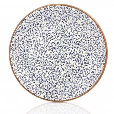 Тарелка круглая 27 см, декор Edera, серия «Tinta»