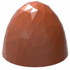 Форма для шоколаду «Напівсфера з гранями» 26,50x26,50x22 мм, 24 шт.x9,5 г