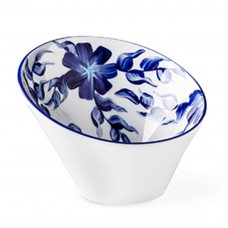 Салатник d 14 см декор Flowers серія «Indigo»