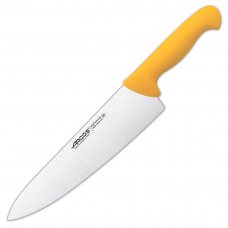 Нож поваренный 250 мм серия «2900» желтый.