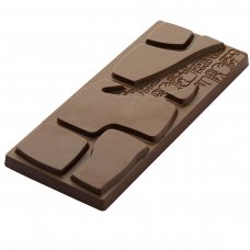 Форма для шоколадной плитки «Петра» 118х50х9 мм, 3х2 шт., 50 г