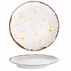 Тарелка круглая 27 см серия «Isabelle» декор «Coffee Moon» ISC2127-K0015