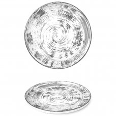 Тарілка кругла Grey 20 см серія «Optimo Eddy» OPT2120-X9082