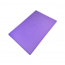 Обробна дошка LDPE 600×400 мм фіолетова для HoReCa