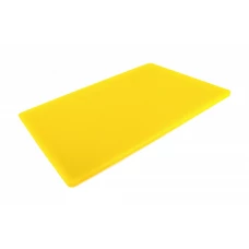 Разделочная доска LDPE 600×400 мм, желтая Разделочная доска LDPE 600×400 мм, желтая