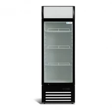 Шафа холодильна Hurakan HKN-BC348C, 348 л, скляні двері