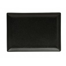 Фарфорове блюдо для подачі «Black» | 35х26 см