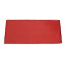 Фарфоровое блюдо для подачи Red | 36х16 см Фарфоровое блюдо для подачи Red | 36х16 см