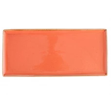 Фарфоровое блюдо для подачи Orange | 36х16 см Фарфоровое блюдо для подачи Orange | 36х16 см