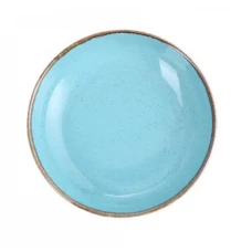 Фарфоровий салатник круглий «Turquoise» | 16 см Фарфоровий салатник круглий «Turquoise» | 16 см