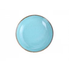 Фарфоровий салатник круглий «Turquoise» | 22 см Фарфоровий салатник круглий «Turquoise» | 22 см