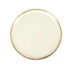 Порцелянова тарілка для піци «Beige» | 24 см