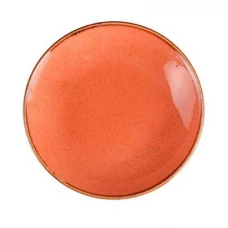 Фарфоровая глубокая тарелка «Orange» | 26 см Porland 197626/O Фарфоровая глубокая тарелка «Orange» | 26 см Porland 197626/O