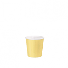 Чашка для кофе желтая aromateca caffeino