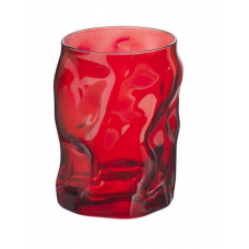 Склянка для води червона rosso 300 мл