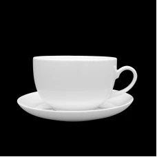 Чашка и блюдце «dorota» 450 ml/17.5 см— арт. 1901+1915