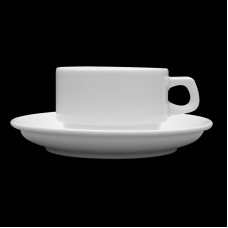 Чашка і блюдце 90 ml/діаметр 12 см — Lubiana 0680+0613