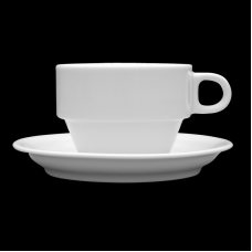 Чашка і блюдце 200 ml/діаметр 14 см — Lubiana 0901+0912