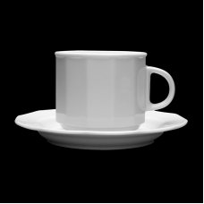 Чашка і блюдце 150 ml/діаметр 14 см — Lubiana 0700+0712
