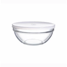 Салатник із кришкою «Bowl Stackable» круглий 17 см Luminarc H1151 скло