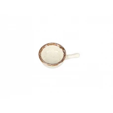 Фарфоровый соусник с ручкой «Beige» 9 см
