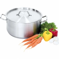 Низька кастрюля з кришкою 12,9л