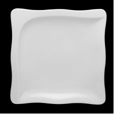 Тарілка пласка (квадратна) 22 см — Lubiana 3629
