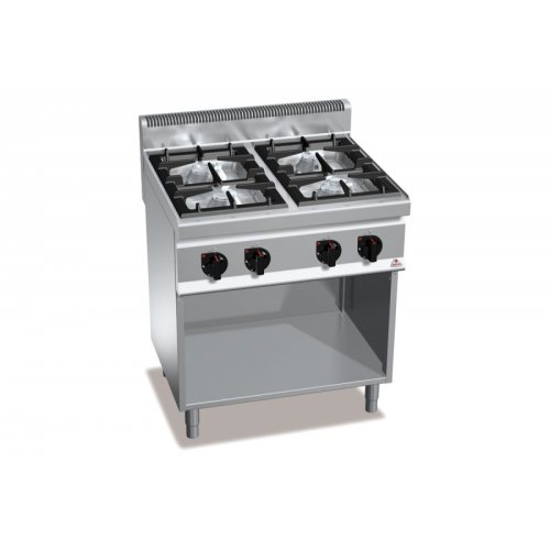 Плита газовая 4-х конфорочная без духовки Bertos SG9F4M+S2P400